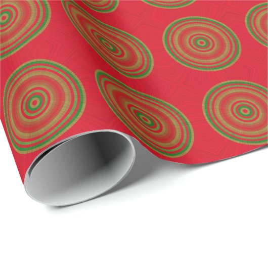 クラスホリデードットパターン ラッピングペーパー (ロールコーナー)