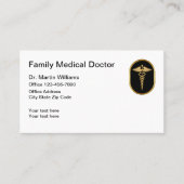 クラスメディカルドクターアポイントメントアラーム 名刺 (正面)