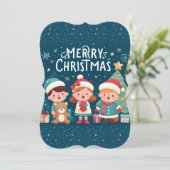 クラスメートのクリスマス応援カード (スタンド正面)