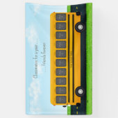 クラスメートの永遠の友達のカスタム写真 横断幕 (縦)