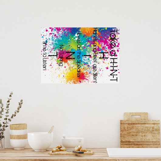 クラスルーム管理 ポスター (キッチン)