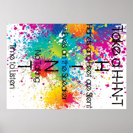 クラスルーム管理 ポスター (正面)