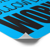 クラスルーム・ルール・ポスター（青）、12インチ×36インチ ポスター (角)