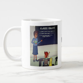 クラスルール専門マグカップ ジャンボコーヒーマグカップ