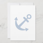 クラスロー航海のプリングや輪結婚式招待状 招待状 (裏面)