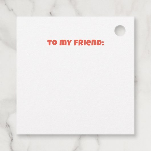 クラスヴァレンティーンズラッキーダックゴムダッキー(アヒルちゃん) フェイバータグ (裏面)