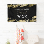 クラス会 黒と金 横断幕 (インサイチュ)