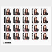 クラス写真学校の卒業記念ブラック スクエアシール (シート)