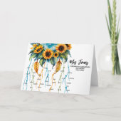 クラス名先生指紋の追加 カード (正面)