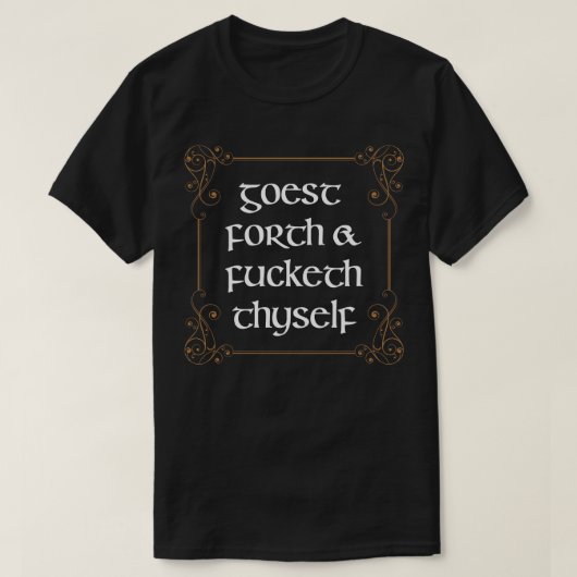 クラス宣誓クラシカルの宣誓1 Tシャツ (デザイン正面)