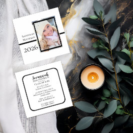 クラス年卒業式の挿入名 |フォトカード コーリングカード