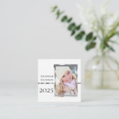 クラス年卒業式の挿入名 |フォトカード コーリングカード (スタンド正面)