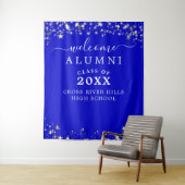 クラス懇親会ウェルカム王室のブルースターズ タペストリー (インサイチュ)