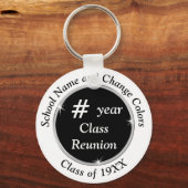 クラス懇親会ギフトアイディア任意の年と色 キーホルダー (正面)