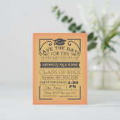 クラス懇親会デザイン ポストカード (スタンド正面)