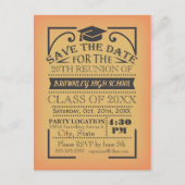 クラス懇親会デザイン ポストカード (正面)