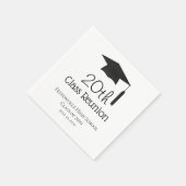 クラス懇親会パーソナライズされたパーティーナプキン スタンダードカクテルナプキン (角)