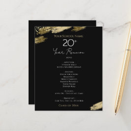 クラス懇親会ブラックと金ゴールドイベント