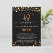 クラス懇親会ブラックオレンジスターズ任意の年 招待状 (スタンド正面)