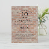 クラス懇親会任意の年のレンガ 招待状 (スタンド正面)