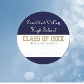 クラス懇親会名タグシール！ スクエアシール