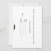 クラス懇親会懇親会高校教育 招待状 (裏面)