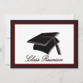 クラス懇親会懇親会高校教育 招待状 (正面)