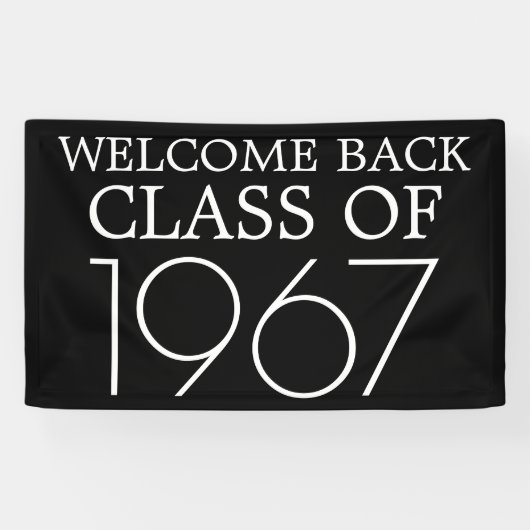 クラス懇親会 |ようこそ 横断幕 (横)