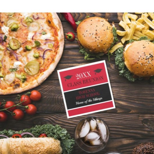 クラス懇親会!カスタマイズ懇親会 スタンダードカクテルナプキン