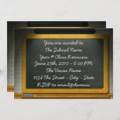 クラス懇親会 招待状 (正面/裏面)