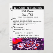 クラス懇親会 招待状 (正面/裏面)