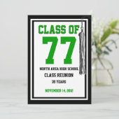 クラス懇親会（色の変更あり） 招待状 (スタンド正面)