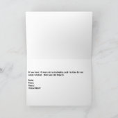 クラス懇親会、20歳。石板青 招待状 (内部)