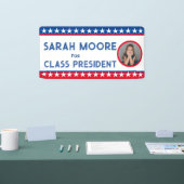 クラス投票» Blue and Red PHOTO選挙校 横断幕 (トレードショー)