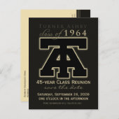 クラス救懇親会 – 最新の発表 案内ポストカード (正面/裏面)