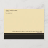 クラス救懇親会 – 最新の発表 案内ポストカード (裏面)