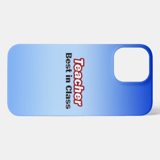 クラス最高の先生 iPhoneケース (裏面横)