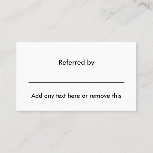 クラス紹介サンキューカード 紹介カード (裏面)