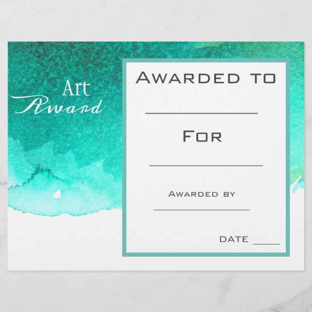 クラス絵を描アートの水彩 (正面)