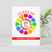 クラス虹の花 招待状 (スタンド正面)