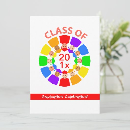 クラス虹の花 招待状 (スタンド正面)