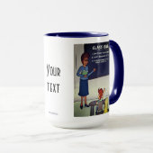 クラス規則ラージマグ マグカップ (正面右)