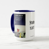 クラス規則ラージマグ マグカップ (正面左)