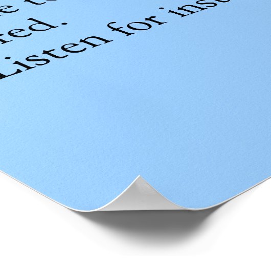 クラス規則 ポスター (角)