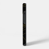 クラス金ゴールド行 iPhoneケース (左側面)