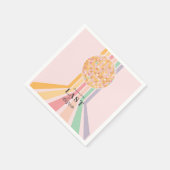 クラス0f 2024ラストダンスレトロ卒業パーティー スタンダードカクテルナプキン (角)