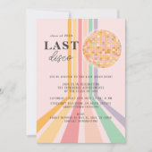 クラス0f 2024ラストダンスレトロ卒業パーティー 招待状 (正面)