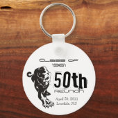 クラス1961 50th懇親会Panther Keychain キーホルダー (正面)