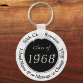 クラス1968、格安50クラス懇親会キーホルダー キーホルダー (正面)