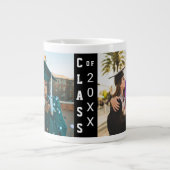 クラス2写真卒業 ジャンボコーヒーマグカップ (正面)